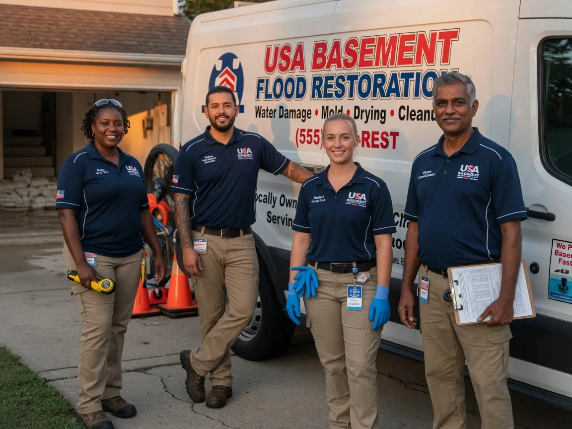 Basement Flood Cleanup company in Hills, IA
